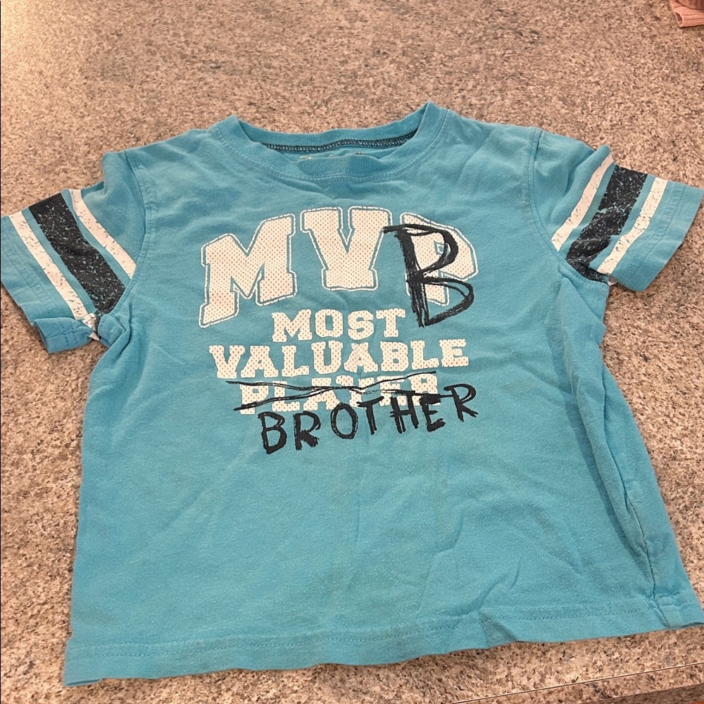 Jumping Beans Teal MVP Brother Tee